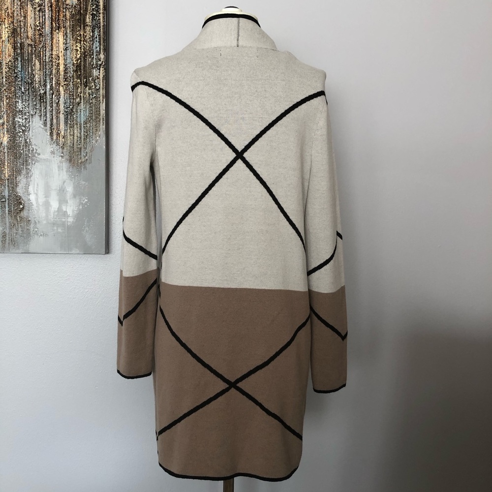 Colorblock Sweater Jacket ~ NWOT ~ - Picture 7 of 7